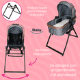 thumbnail image 4 of Carriola 6 En 1 | Base Mecedora | Autoasiento | Amalfi Ibaby gris, 4 of 10