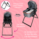 thumbnail image 4 of Carriola 6 En 1 | Base Mecedora | Autoasiento | Amalfi Ibaby gris, 4 of 10