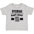 thumbnail image 3 of Inktastic Wyoming Awesome Since 1890 Boys or Girls Baby T-Shirt, 3 of 5