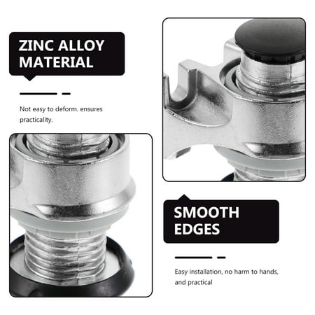 

4pcs Furniture Leveler Adjustable Table Leg Heavy Duty Screw On Leveler