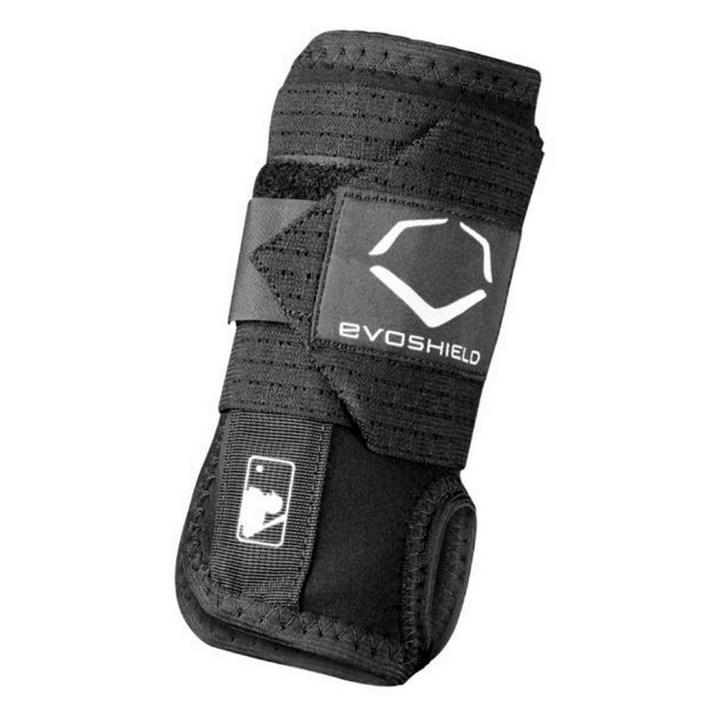 EvoShield MLB Baseball Sliding Protective Wrist Guard Black Right Hand