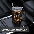 thumbnail image 7 of Halloween Coffee Tumble Happy Halloween Pumpkin Insulated Coffee Mug with Straw,Thermal with Lids for Hot and Cold Drinks for Daughter Son 40 oz Boo Tumbler, 7 of 7