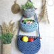 thumbnail image 3 of Hanging Storage Baskets, Wall Hanging Storage Bag for Bedroom, Living Room, Bathroom, 3 of 4