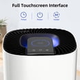 thumbnail image 4 of Kissair Air Purifier for Bedroom, H13 True HEPA Filter, CADR 140 m³/h, Quiet Sleep Mode, TVOC Sensor & Touchscreen, 3 Fan Speeds, Timer, Compact Air Cleaner for Home, Office, 4 of 7