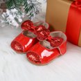 thumbnail image 2 of Yoyauz Baby Girl Mary Jane Shoes Anti Slip Rubber Sole Ballet Slippers Princess Dress Wedding Shoes Newborn Kids Shoes Toddler Shoes, 2 of 6