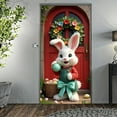 thumbnail image 6 of Easter Decorations Clearance Kezqiaxn Bunner Door Cover Easter Door Curtain Suitable for Large Party Supplies Room Garden Wall Decoration Holiday Decoration Background Banner, 6 of 6
