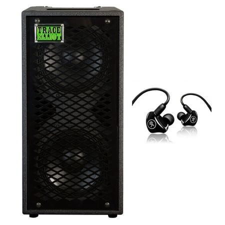 Trace Elliot ELF 2x8 400w Dual 8" Bass Guitar Speaker Cabinet+Mackie Monitors