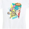 thumbnail image 3 of Ren & Stimpy - Women's Short Sleeve Graphic T-Shirt, 3 of 5