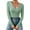 Green, variant on JIKNTTR Womens Long Sleeve Shirts Tops Deep V Neck Ribbed Knit Slim Fit Basic Sexy T-Shirt Casual Fashion Stretch Top Lightweight Thermal T-shirt