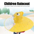 thumbnail image 4 of Chubasquero Para Niños Chubasquero Portátil Chubasquero Plegable Para Niños Portátil Reutilizable Con Capucha Impermeable Paraguas Sombrero Ropa ImpermeableAmarillo Oscuro, 4 of 7