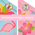 thumbnail image 2 of EeaseCA 12pcs Hawaii Summer Themed Pattern Handbag Birthday Candy Bag Gift Paper Bag, 2 of 6