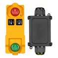 thumbnail image 1 of TFixol AK-C220710 Waterproof 2-Key Remote Control Kit with 1CH Controller, DC12-80V, GFSK Signal, ABS + Silicone Shell, for Lighting & Smart Home Control, 1 of 6