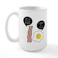 thumbnail image 2 of CafePress - Don't Go Bacon My Heart Large Mug Mugs - 15 oz Ceramic Large White Novelty Mug, 2 of 6