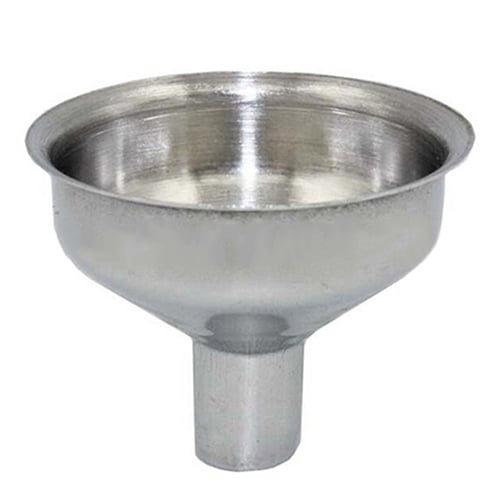 Funnel Wide Mouth Liquid Transfer Stainless Steel Heat Resistant Filler for Kitchen