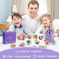 thumbnail image 3 of Juego de rompecabezas Brain Teaser Femicgal, 18 piezas, para adultos y niños, 3 of 6