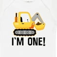 thumbnail image 4 of Inktastic 1st Birthday Construction Truck Boy Boys Baby Bodysuit, 4 of 5