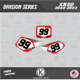 thumbnail image 3 of Kalair GFX Graphics Kit for Honda XR50 (2000-2003) Division Series, 3 of 5
