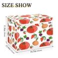 thumbnail image 3 of Colorful fresh vegetable pattern(7) Storage Bins with lid, Decorative Boxes for Shelves, Closet Organizer Basket with Handles, Large,, 3 of 5