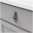 thumbnail image 2 of Hickory Hardware PA0712-BMA 30.75 In. Old Mission Black Mist Antique Ring Cabinet Pull, 2 of 5