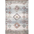 thumbnail image 2 of nuLOOM Zest Tribal Diamonds Area Rug, 5' 3" x 7' 3", Ivory, 2 of 4