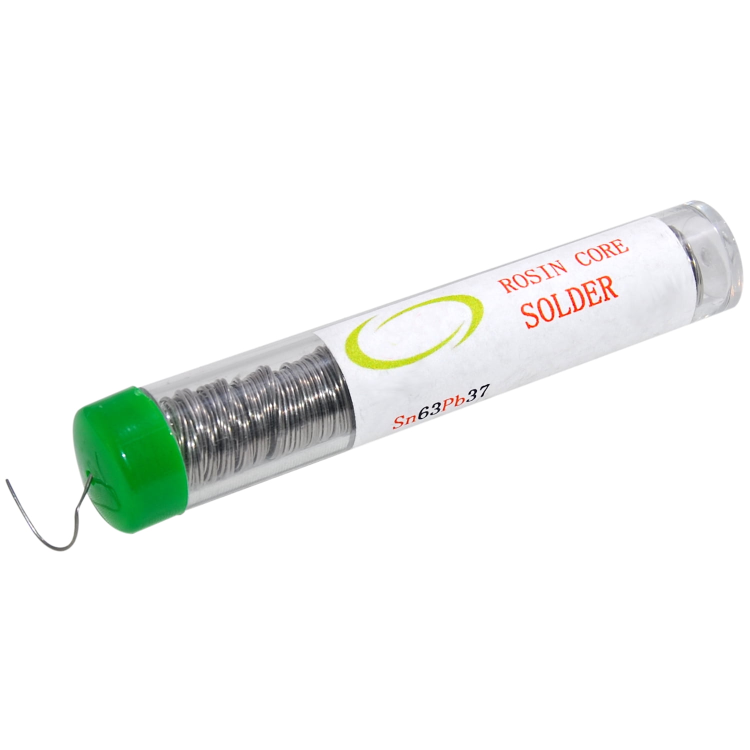 Delcast 30 Watt Precision Tip Soldering Iron with Rosin Core Solder 63/37 Leaded Electronics Solder, 0.6mm (12.5 g / 0.45 oz)