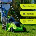 thumbnail image 2 of Earthwise 16 Inch 11 Amp Corded Electric 5 Position Walk Behind Lawn Mower, 2 of 12