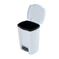 thumbnail image 3 of Mistral 30L Step on Garbage Can White, 3 of 6
