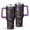 Halloween Bat Camouflage, variant on Halloween Bat Pattern Tumbler with Handle and Lid,40oz Double Wall Vacuum Insulated Tumbler,Cups Gift for Women and Men