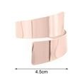 thumbnail image 6 of Ludlz Napkin Ring Fine Workmanship Durable Polished Modern Style Simple Decorative Metal Holiday Party Dining Table Serviette Ring Household Supplies, 6 of 8