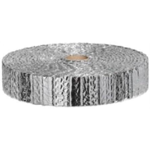 PinesC 2" x 25' Reflective Double Bubble Duct Spacer HVAC Pipe Wrap Spacers Insulation