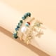 thumbnail image 5 of Fiudx Pulsera de Moda, Elegante Pulsera de Plástico, Joyería con Costuras de Colores, Accesorio de Moda para Uso Diario, Perfecta para Atuendos Casuales, Ideal para La Moda Femenina., 5 of 6