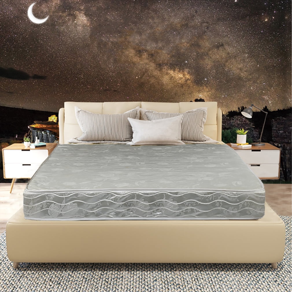 Spring Pocketed Mattress Innerspring Coils Foam Mattress 8 Inch Bedroom
