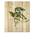 thumbnail image 3 of Designart 'Vintage Countryside Birds On Branch I' Farmhouse Print on Natural Pine Wood, 3 of 5