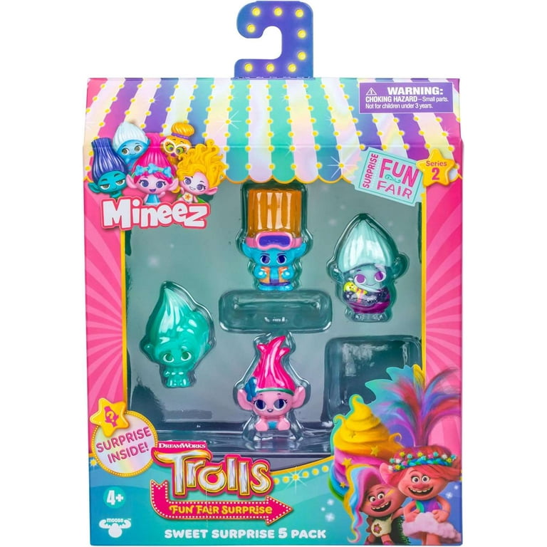 Trolls Series 1 Sweet Surprise Mini Figure 5-pack - Walmart.com
