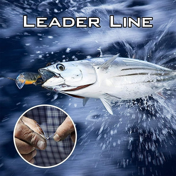 AIMTYD DuraBlend Monofilament Leader Line - Premium Saltwater Mono Leader  Materials - Big Game Spool Size 120Yds/110M 