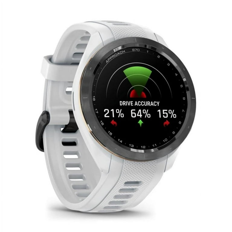Approach S70 42mm ホワイト Amazon.com: Garmin Approach S70, 42mm, Premium GPS Golf