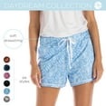 thumbnail image 3 of Hello Mello Daydream Soft Pajama Lounge Shorts Bottoms, Daydream Large/X-Large (Women's), 3 of 10