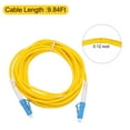 thumbnail image 2 of Unique Bargains 9.84Ft Single-mode Simplex Fiber Optic Patch Cable LC to LC for Router Switches Transceivers, 2 of 5