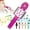 Pink, variant on Fitfirst 5-in-1 Wireless Bluetooth Karaoke Microphone, for Kids
