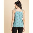 thumbnail image 4 of Moomaya Shoulder Straps Square Neck Pin Tucks Cotton Top - Women's Trendy Top, 4 of 9