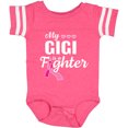 thumbnail image 3 of Inktastic Breast Cancer Awareness My Gigi is a Fighter Boys or Girls Baby Bodysuit, 3 of 5