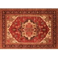 thumbnail image 1 of Ahgly Company Indoor Rectangle Persian Orange Traditional Area Rugs, 6' x 9', 1 of 4