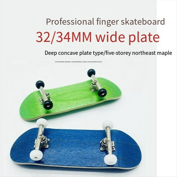 Finger skateboard board width 32mm professional maple red