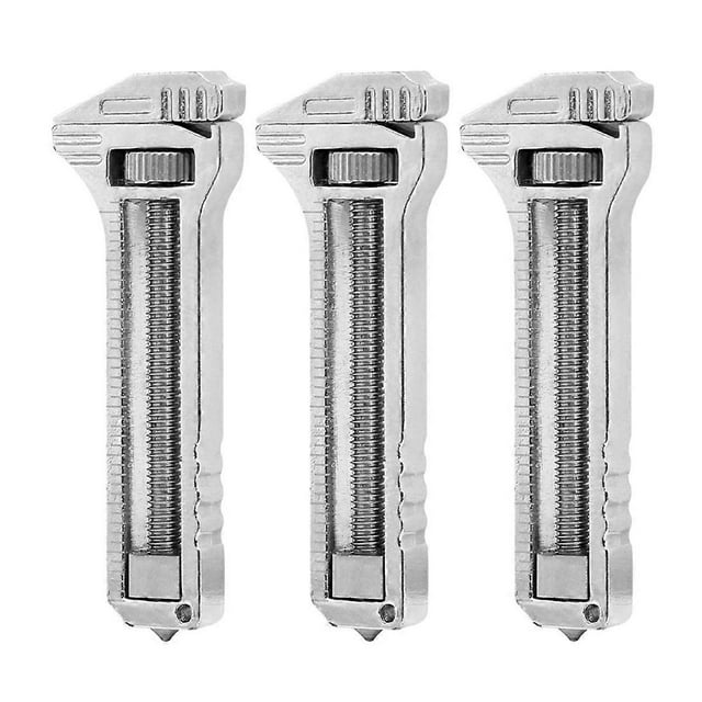Mini Multitool Wrench,Compact Multitool, Multifunctional Beer Bottle Opener,Mini Spanner for Repairing Camping Hiking-B