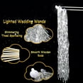 thumbnail image 4 of 20 Pcs Wedding Wands Ribbon,Bexikou LED Tinsel Wedding Wands,Wedding Fairy Wands for Wedding Birthday Party Favors, 4 of 6