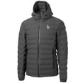 thumbnail image 2 of Men's Cutter & Buck  Gray Los Angeles Dodgers Mission Ridge Repreve Eco Insulated Puffer Full-Zip Jacket, 2 of 3