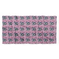 thumbnail image 5 of Bimba Pink Leaves & Peony Floral Pure Silk Printed Scarf Dupatta Head Neck Wrap Bandanas For Women 40 x 80 Inches, 5 of 6