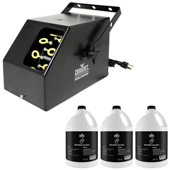 Chauvet DJ B-250 Bubble Machine   (3) Gallons Fluid/Juice BJU B250