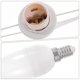 thumbnail image 2 of Paper Lamp Paper Night Light Bedroom Table Lamp Bedside Nursing Lamp with Bulb(US plug), 2 of 4