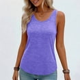 thumbnail image 4 of Hilenly Women's Workout Tops Athletic Mesh Racerback Tank Tops Sleeveless Loose Fit Yoga Running Gym Shirts, 4 of 9